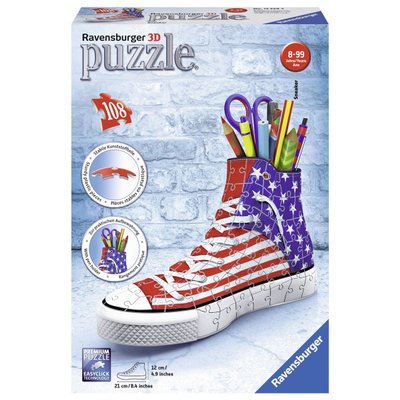 Puzzle 3D Sneaker American Style