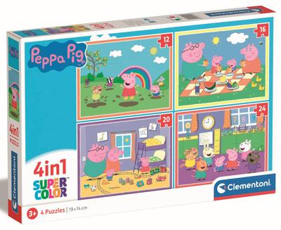 Puzzle 4 En 1 - Peppa Pig_La Grande Récrée_1