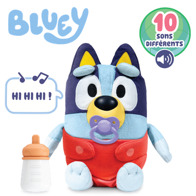 Peluche bébé Bluey 28cm