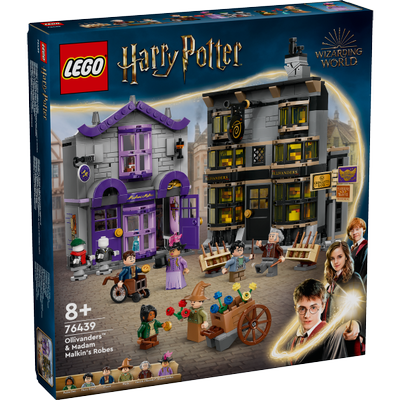 Ollivander et Madame Guipure, prêt-à-porter pour mages et sorciers LEGO Harry Potter 76439