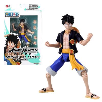 Figurine Anime Heroes One Piece Monkey Luffy Dressrosa_La Grande Récrée_1
