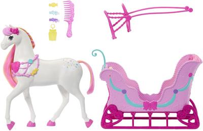 Barbie Casse-Noisette - Cheval et Traineau_La Grande Récrée_1
