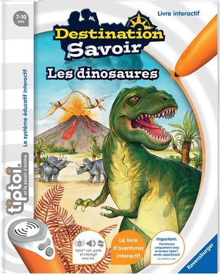 Destination Savoir Livre Tip Toi - les dinosaures_La Grande Récrée_1