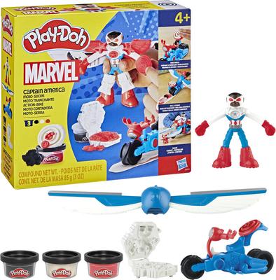 Captain America Moto Tranchante Play Doh Marvel_La Grande Récrée_1