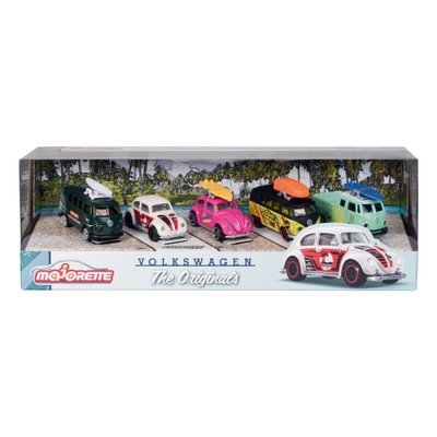 Smoby - Majo vintage - Coffret 5 voitures miniature - Echelle 1/64