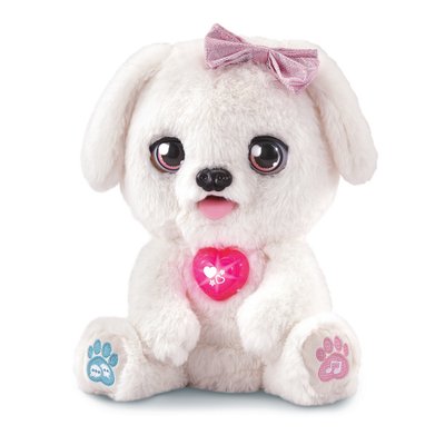 Peluche sonore chat ou chien 18 cm Gipsy : King Jouet, Peluches  interactives Gipsy - Peluches