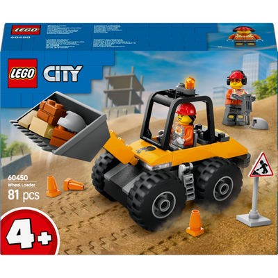 La chargeuse de chantier jaune LEGO City 60450