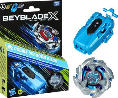 Lanceur à corde Toupie Beyblade X Cobalt Dragoon_La Grande Récrée_1