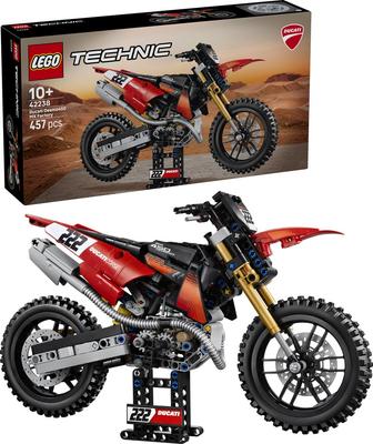 La moto Ducati Desmo450 MX Factory Lego Technic 42238_La Grande Récrée_1