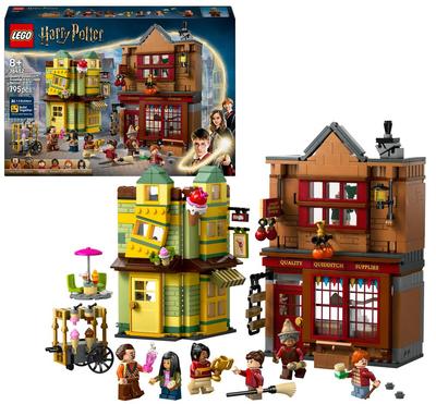 Magasin d'accessoires de Quidditch et marchand de glaces LEGO Harry Potter 76452_La Grande Récrée_1