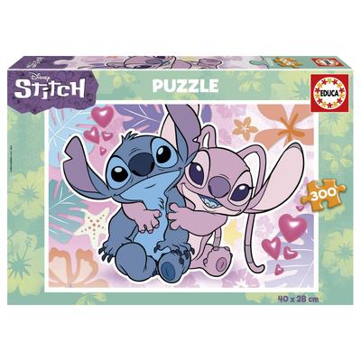 Puzzle 300 pièces Stitch et Angel
