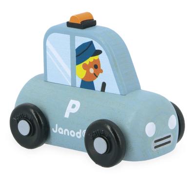 Voiture de police en bois - Cross Roads_La Grande Récrée_1
