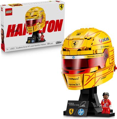Casque de Lewis Hamilton  - Scuderia Ferrari HP - Lego Editions 43022_La Grande Récrée_1