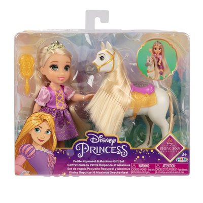 Disney Princesses : Coffret poupée Raiponce et Maximus