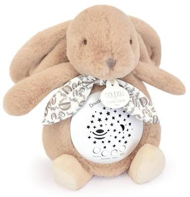 Veilleuse musicale projection beige sable - Lapin Doudou_La Grande Récrée_1