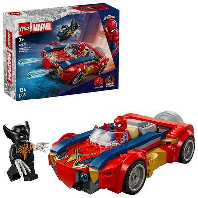 Spider-Man et sa voiture contre Wolverine vénomisé LEGO Marvel Super Heroes™ 76336_La Grande Récrée_1