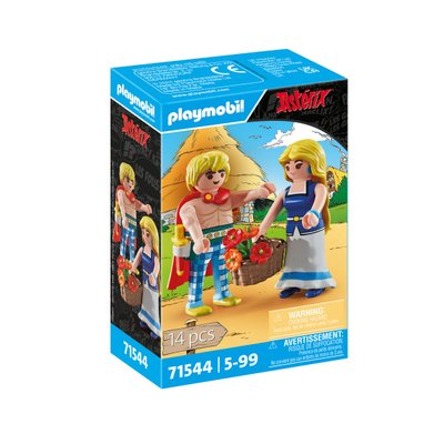 Tragicomix et Falbala Playmobil Astérix 71544