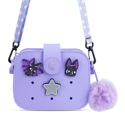 Sac à main Minipop à customiser Swop pops violet
