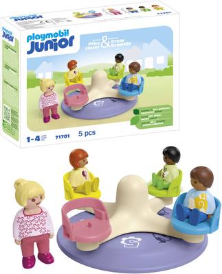 Enfants et Tourniquet Playmobil Junior 71701_La Grande Récrée_1
