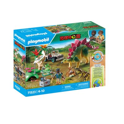 Campement des explorateurs dinosaures - Playmobil Dinos 71523