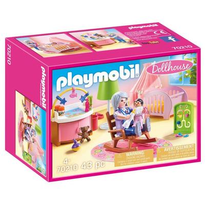 Chambre de bébé Playmobil Dollhouse 70210_La Grande Récrée_1