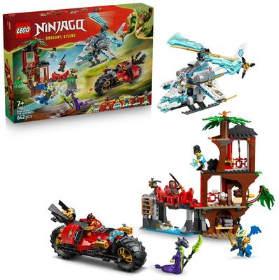 La cabane et les véhicules des Ninjas LEGO NINJAGO 71857_La Grande Récrée_1