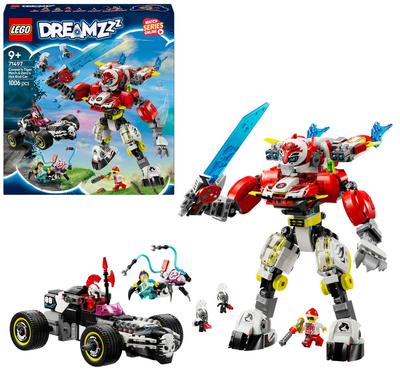 Robot-tigre de Cooper et bolide de Zero LEGO DREAMZzz 71497_La Grande Récrée_1