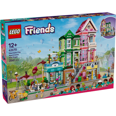 Les appartements et boutiques de Heartlake City LEGO Friends 42670