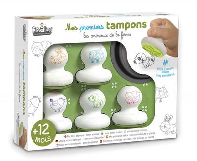 Mes premiers tampons des animaux de la ferme_La Grande Récrée_1