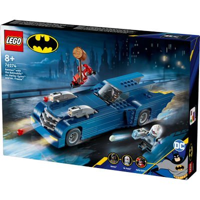 Batman Avec La Batmobile Contre Harley Quinn Et Mr. Freeze Lego Super Heroes 76274
