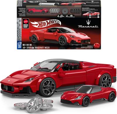 Maserati Hot Wheels à construire Mattel Brick Shop_La Grande Récrée_1