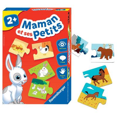 Puzzles duo : Maman et ses petits_La Grande Récrée_1