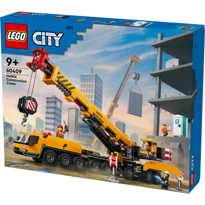 La grue de chantier mobile jaune LEGO City 60409