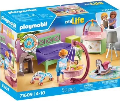 Chambre de parents avec berceau suspendu Playmobil My life 71609_La Grande Récrée_1