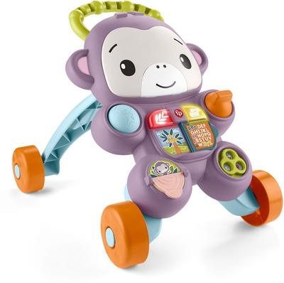 Trotteur singe violet Fisher Price_La Grande Récrée_1