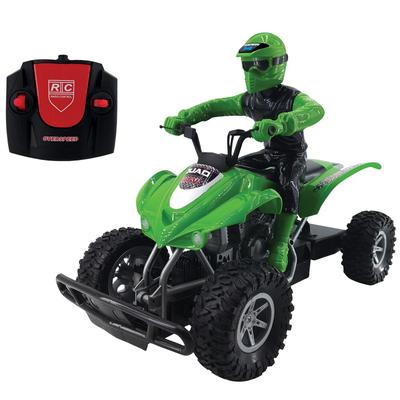 Quad avec pilote radiocommandé 1:18