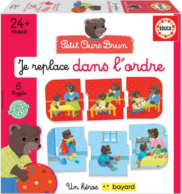 Petit Ours Brun - Je replace en ordre - Educa_La Grande Récrée_1