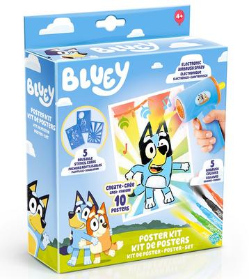 Kit de Posters avec Aérographe Bluey_La Grande Récrée_1