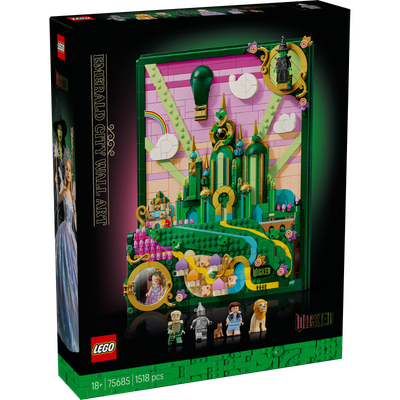 Tableau d'Emerald city Lego Wicked 75685 Tableau d'Emerald city Lego Wicked 75685