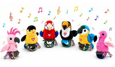Peluche bracelet oiseau interactive Happy Yappers_La Grande Récrée_1