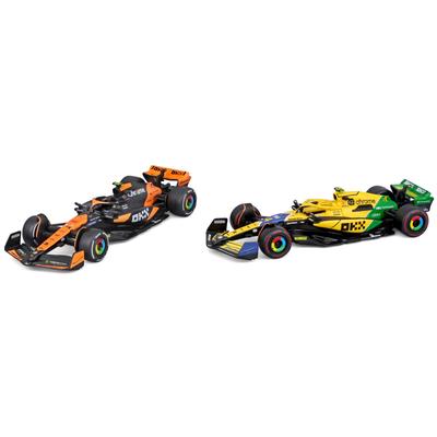 Coffret 1/43 2 voitures de course F1 Mac Laren 2024