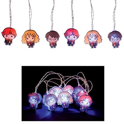 Guirlande Lumineuse Harry Potter Personnages 2d Leds 2.5 Mètres À Piles_La Grande Récrée_1