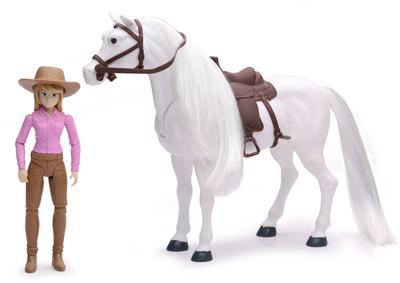 Coffret Valley Ranch avec 1 Cheval Sonore et 1 Figurine_La Grande Récrée_1