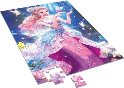 Puzzle Princesse Lina Arlo 100 pièces Rose_La Grande Récrée_1