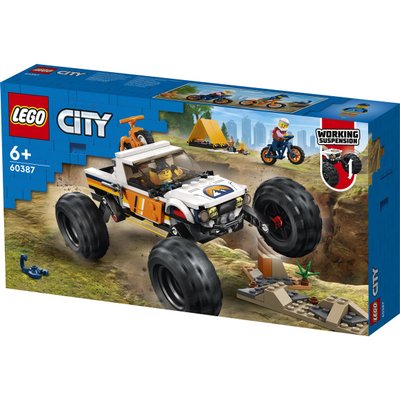 Les aventures du 4x4 tout-terrain Lego City 60387
