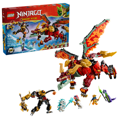 Le robot dragon transformable de Braséra LEGO NINJAGO 71868