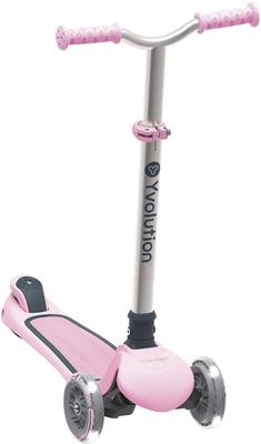 Trottinette 3 roues lumineuse - Y Glider rose_La Grande Récrée_1