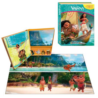 Comptines et figurines - Livre et figurines Vaiana_La Grande Récrée_1