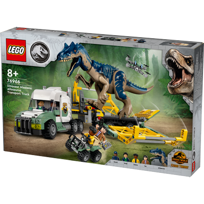 Missions dinosaures : le camion de transport de l’allosaure LEGO Jurassic World 76966