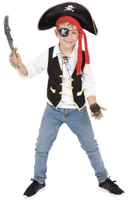 Déguisement et Accessoires Pirate - Taille 5-8 Ans_La Grande Récrée_1